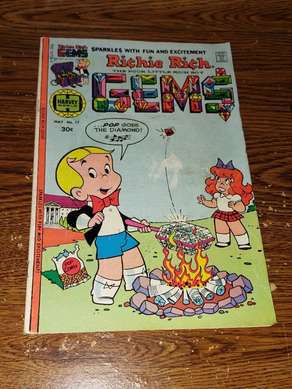 Richie Rich Gems #17 (Harvey Comics, 1977)